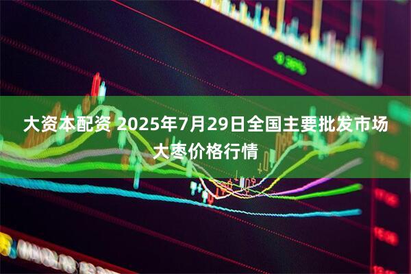 大资本配资 2025年7月29日全国主要批发市场大枣价格行情